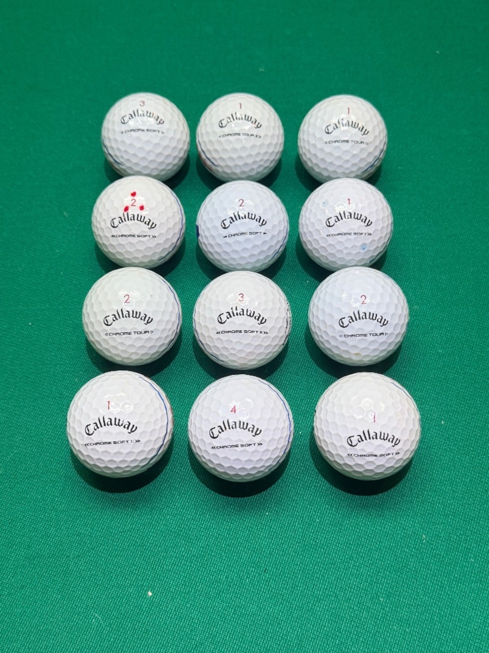 12 Callaway Triple Track Crome Soft
